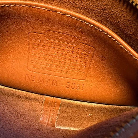 Coach British Tan Wendie Leather Crossbody Bag 9031 - Picture 15 of 15